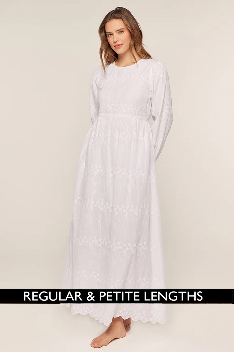 cotton temple dress Layla LDS Temple Dress