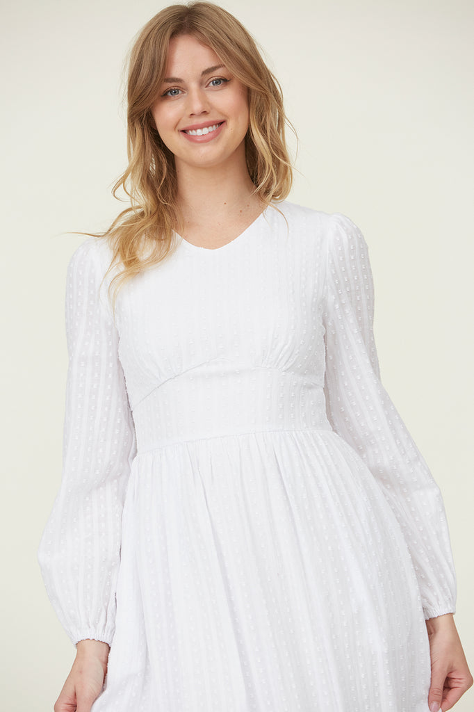 LDS White Temple Dress from Colby & Claire