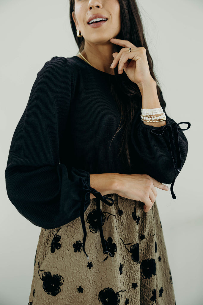 The Yara Maxi Dress in Dark Ivy