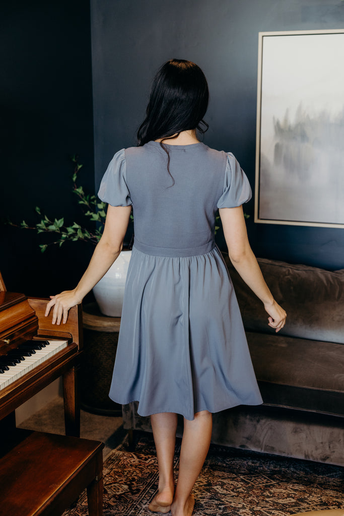 The Ophelia in Cornflower Blue