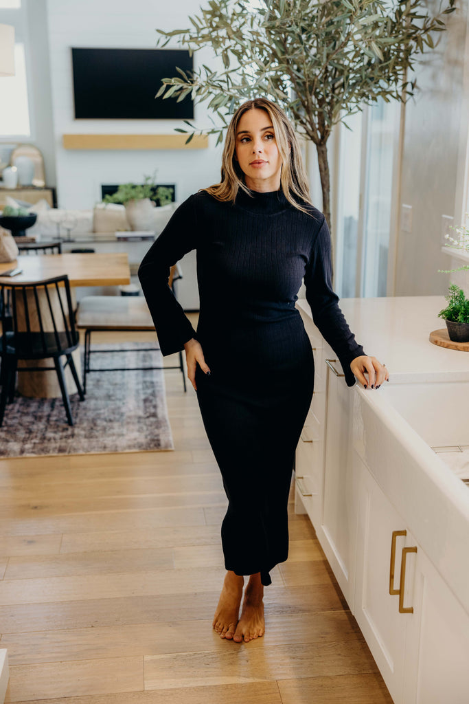 The Boston Dress in Black