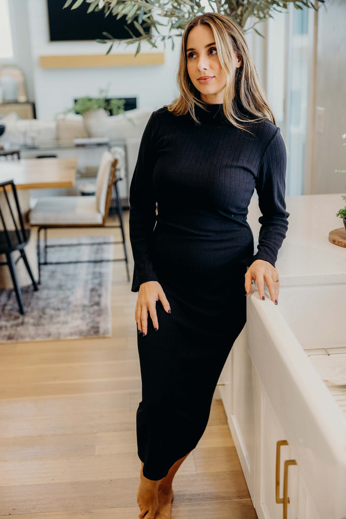 The Boston Dress in Black