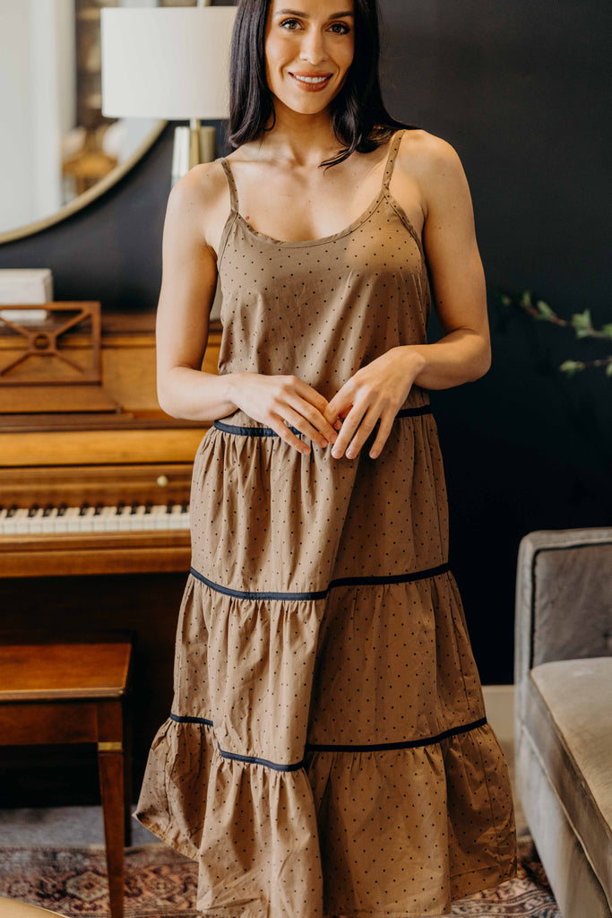 The Collyns in Mocha Dot