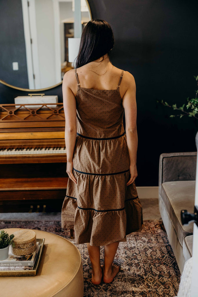 The Collyns in Mocha Dot