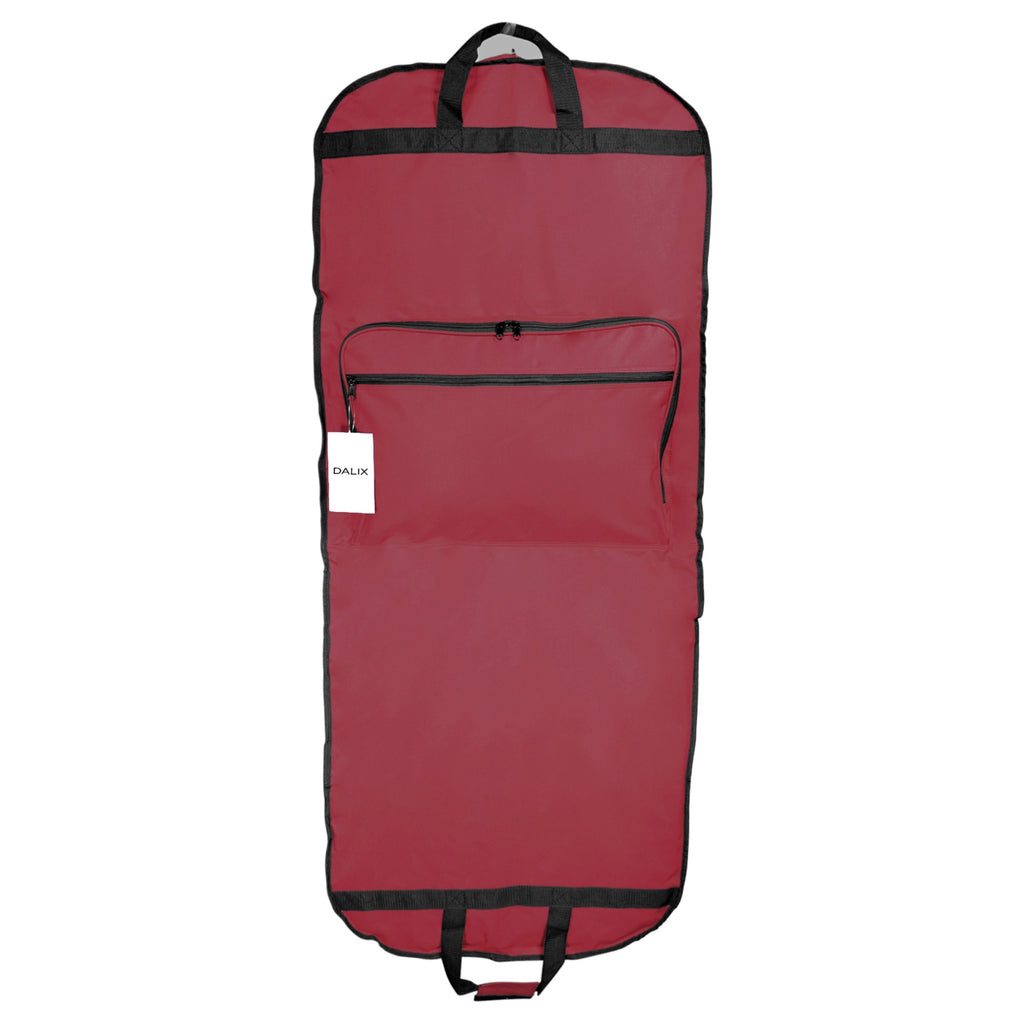 60" Temple Garment/Dress Bag in Maroon
