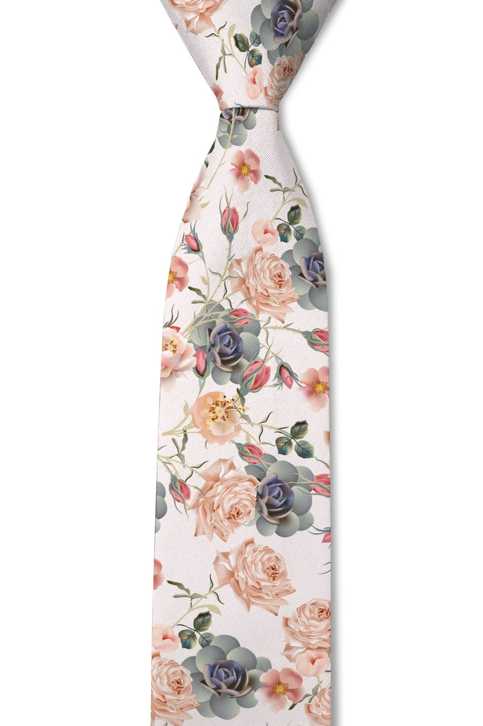 Albion Vintage Rose Tie