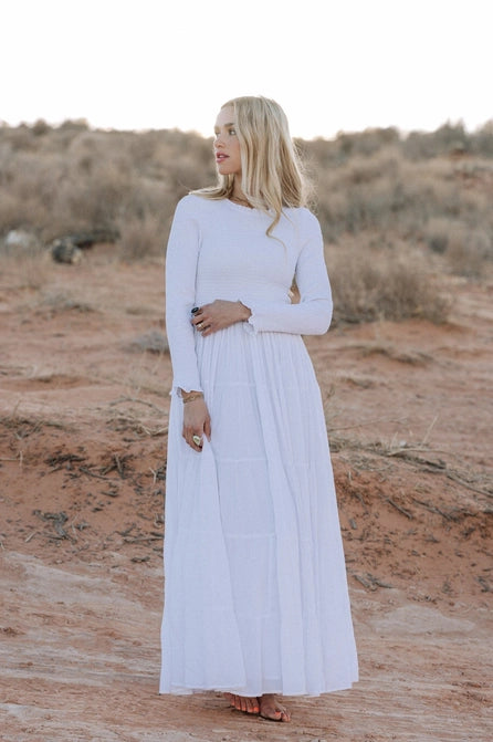 Annette Smocked Temple Dress