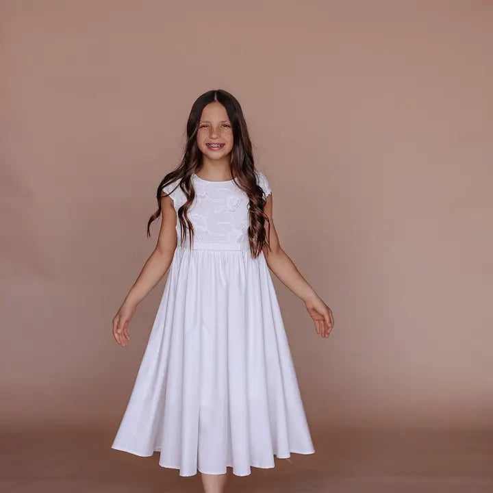 The Sarah Twirl Baptism Dress