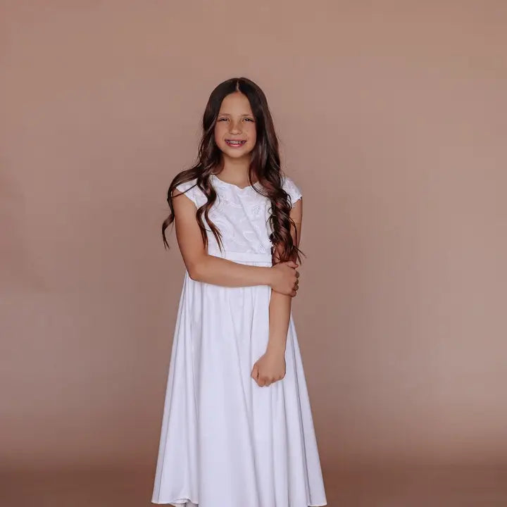 The Sarah Twirl Baptism Dress