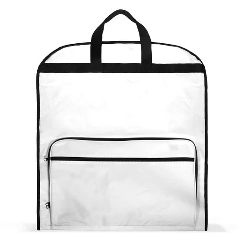 60" Temple Garment/Dress Bag in White