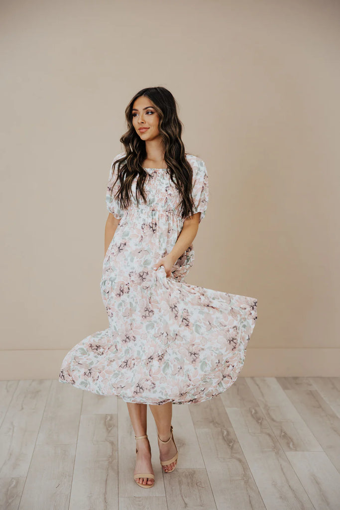 The Indy Maxi Dress in Sweet Pea