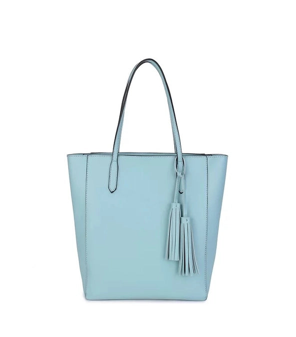 Tall Tote Temple Bag in Blue