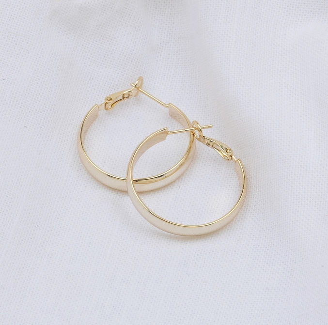 Velo Hoops in Gold