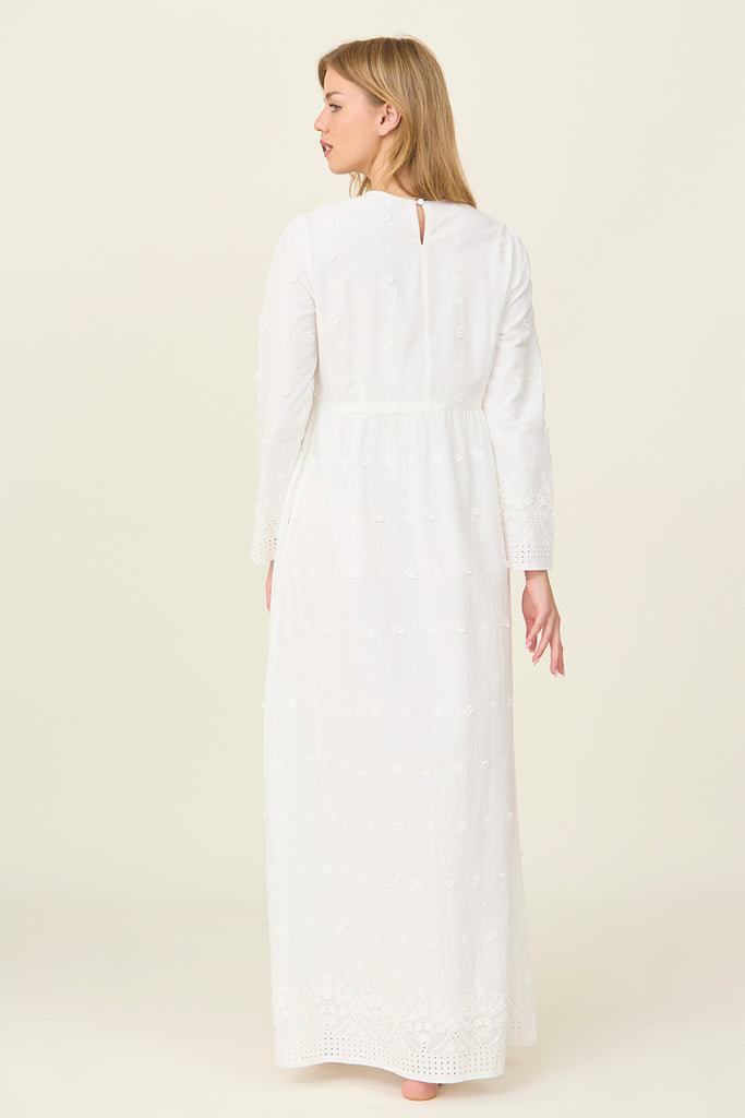 The LaRue Embroidered Temple Dress
