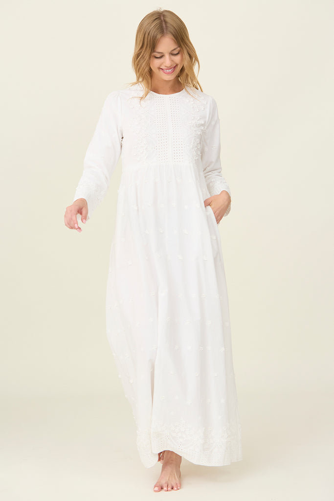 The LaRue Embroidered Temple Dress