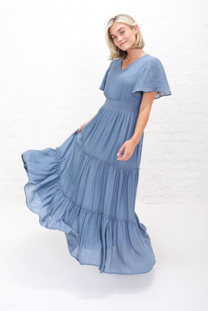 The Taylor Maxi in Colony Blue