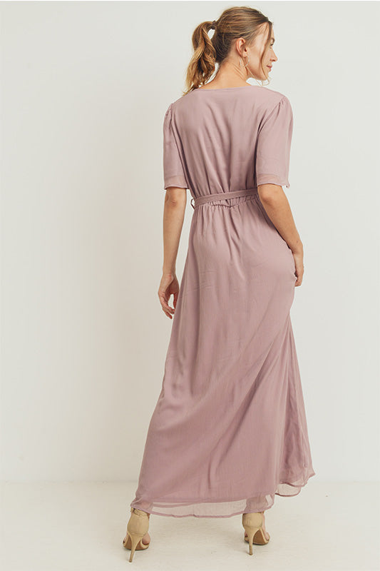 The Halle Ethereal Maxi in Mauve